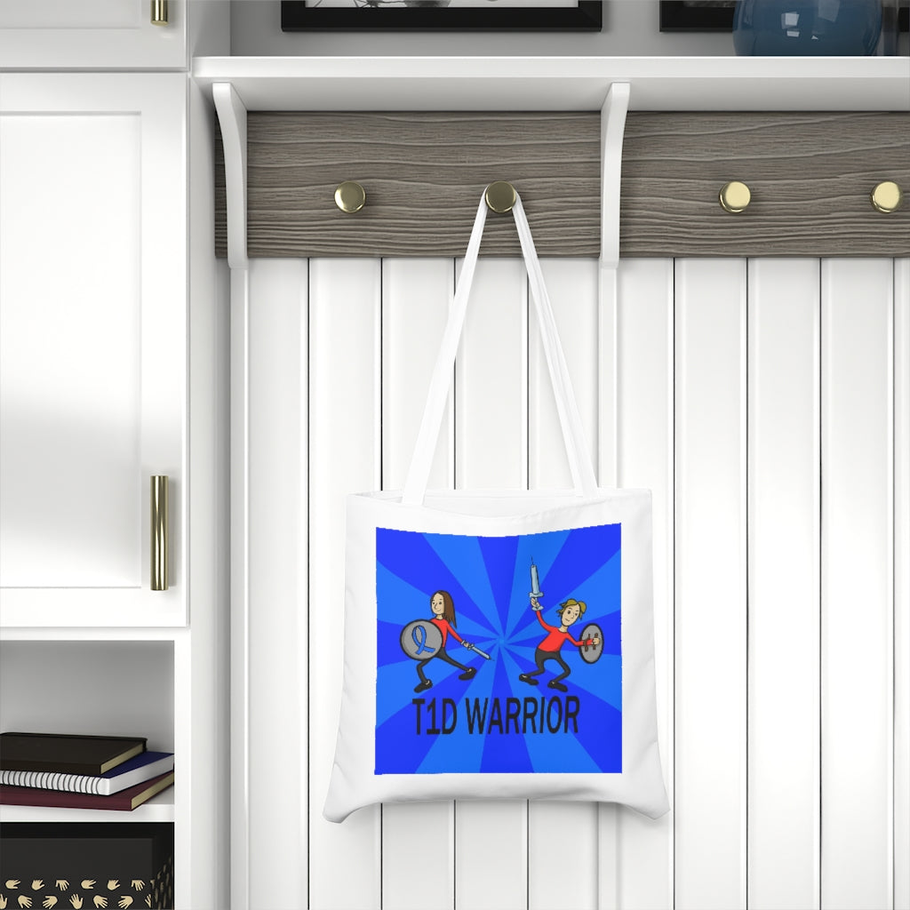 T1D Warrior Shoulder Tote Bag