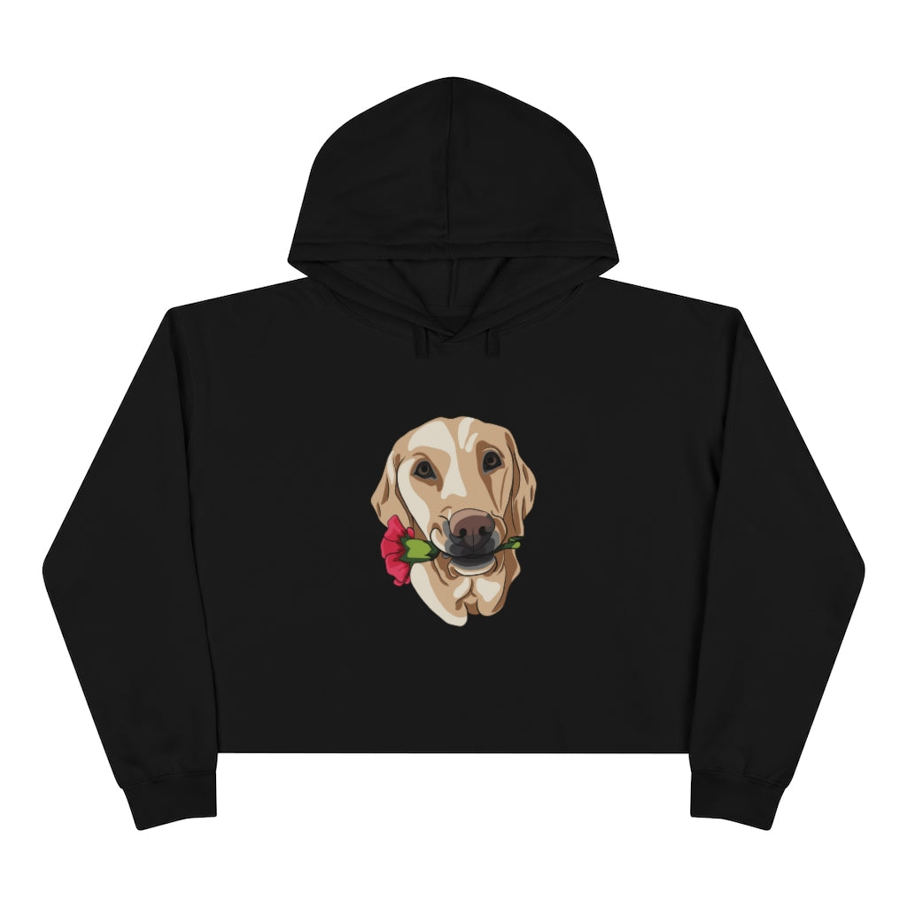 Flower Girl Darby Crop Hoodie