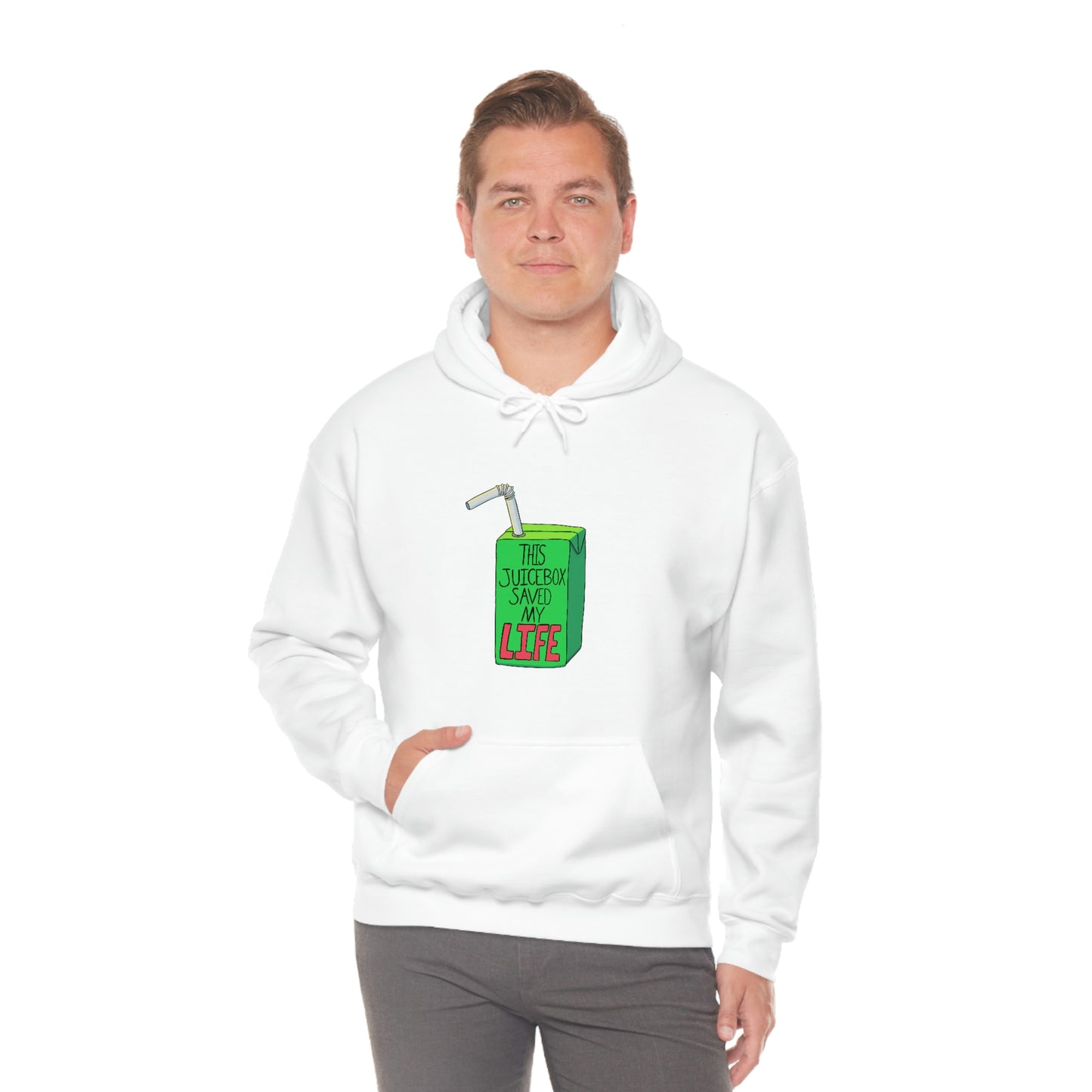 This Juicebox Saved My Life Unisex Heavy Blend™ Hooded Sweatshirt