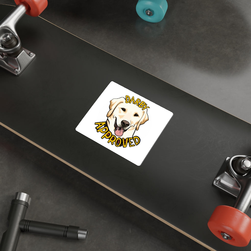 Darby Approved Die-Cut Stickers