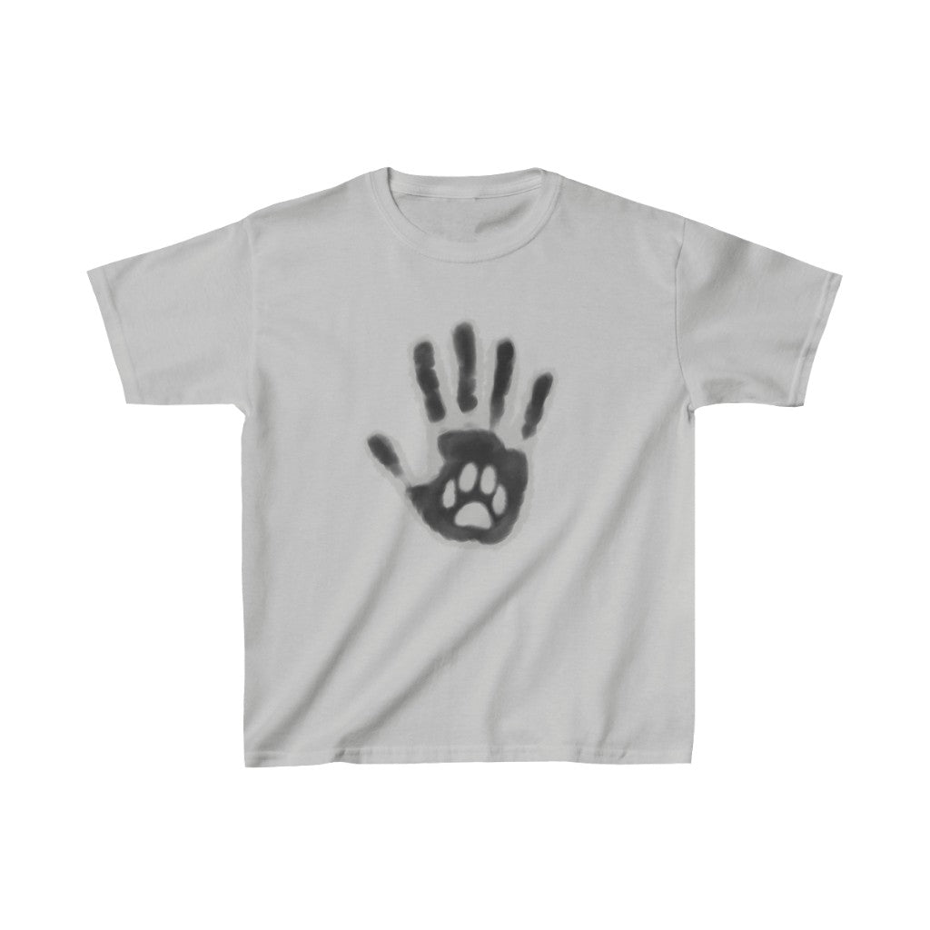 Paw Hand Print Kids Heavy Cotton™ Tee