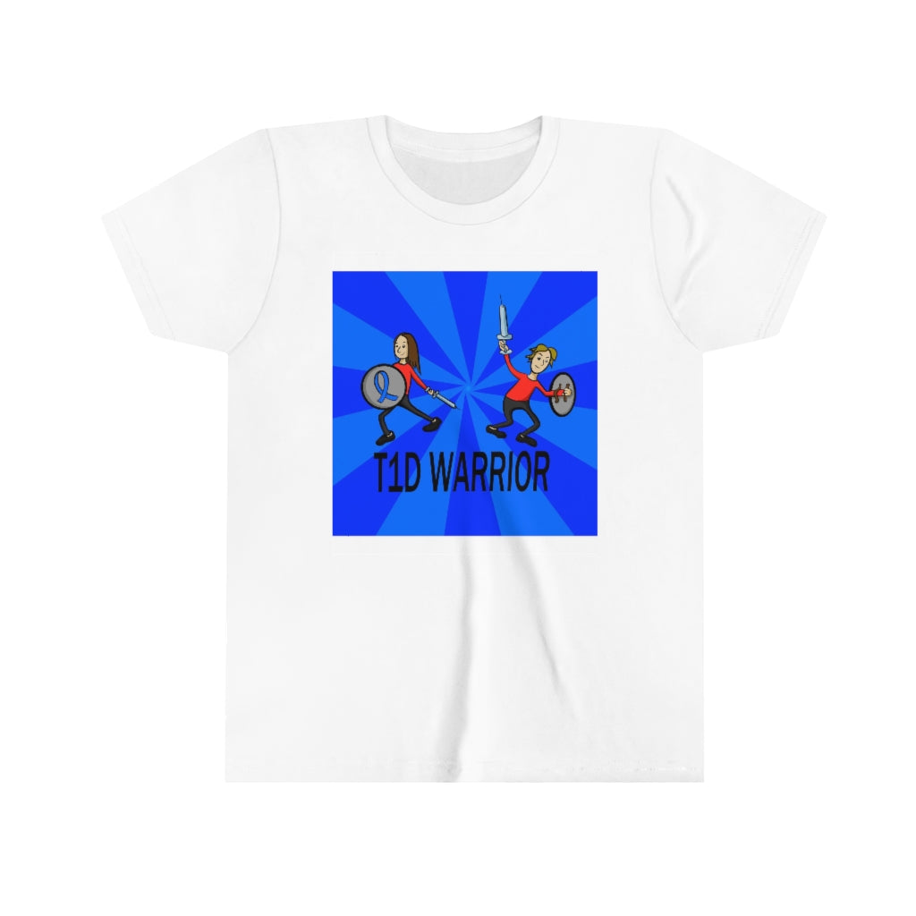 T1D Warrior Youth Short Sleeve Tee