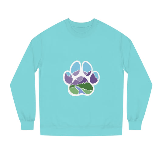 Mountain Paw Unisex Crew Neck Sweatshirt