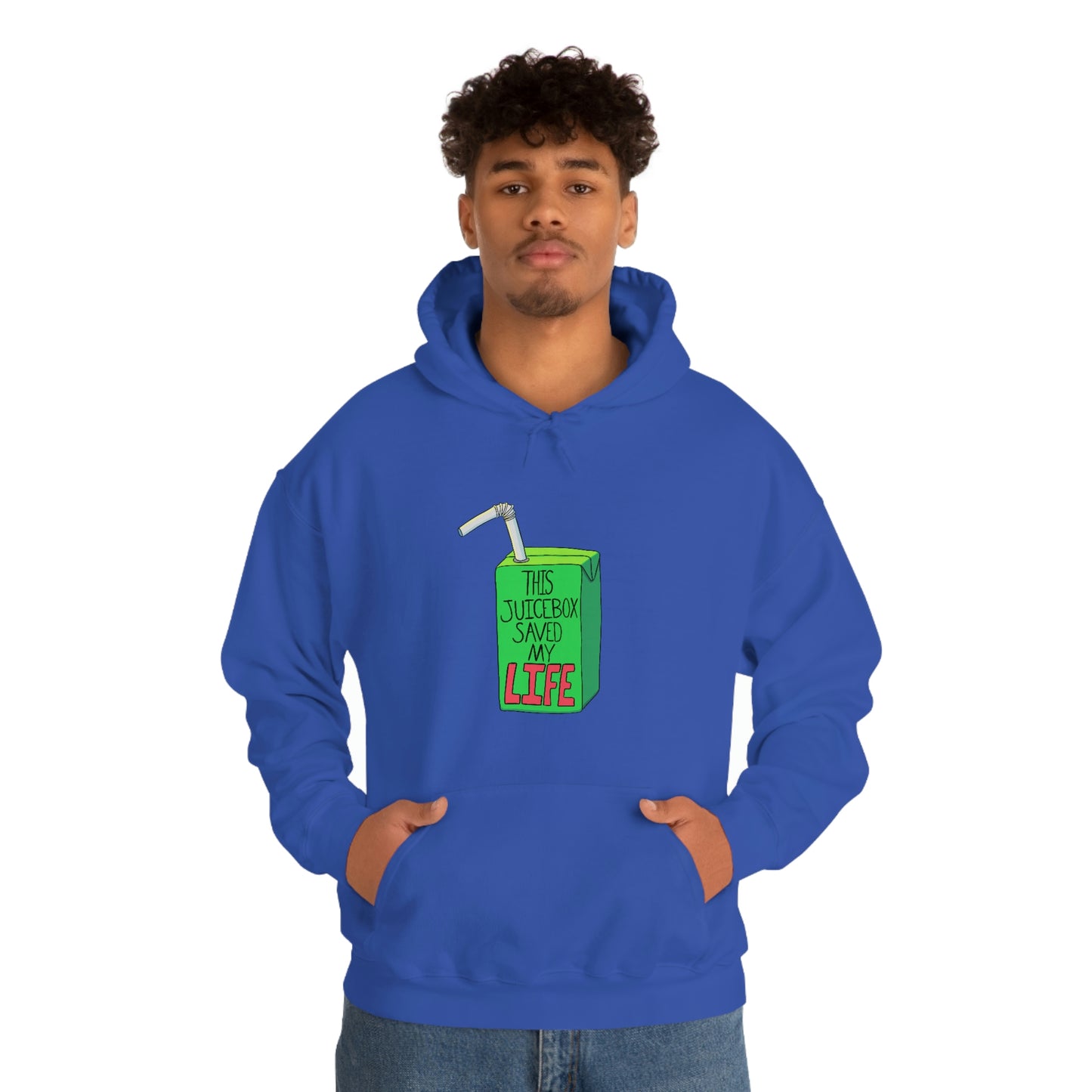 This Juicebox Saved My Life Unisex Heavy Blend™ Hooded Sweatshirt