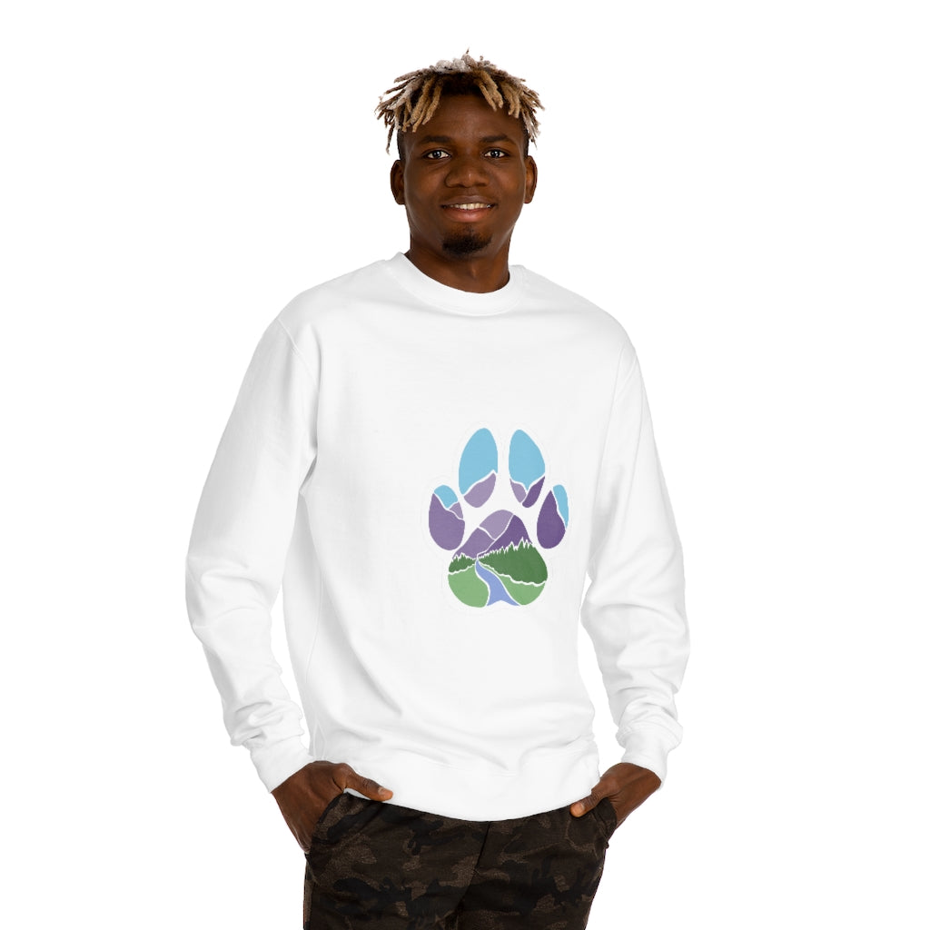 Mountain Paw Unisex Crew Neck Sweatshirt