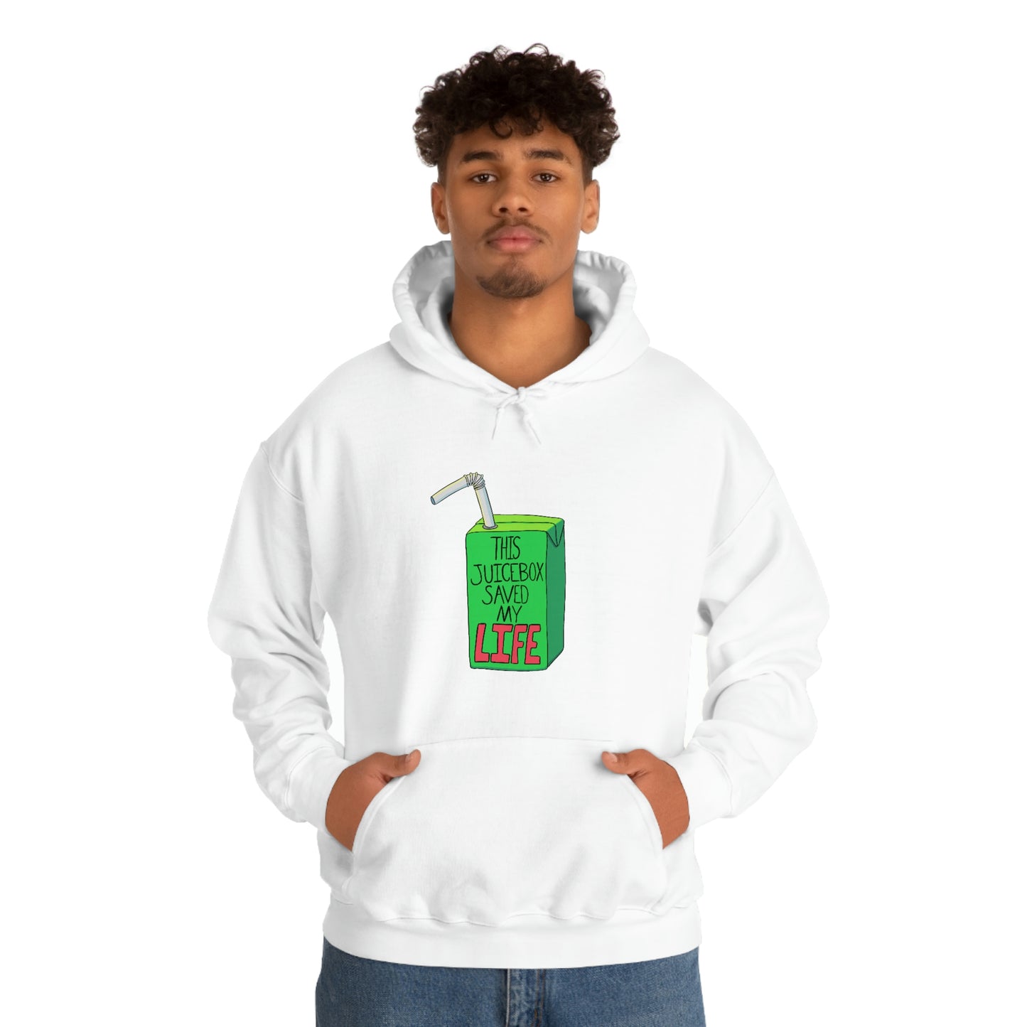 This Juicebox Saved My Life Unisex Heavy Blend™ Hooded Sweatshirt