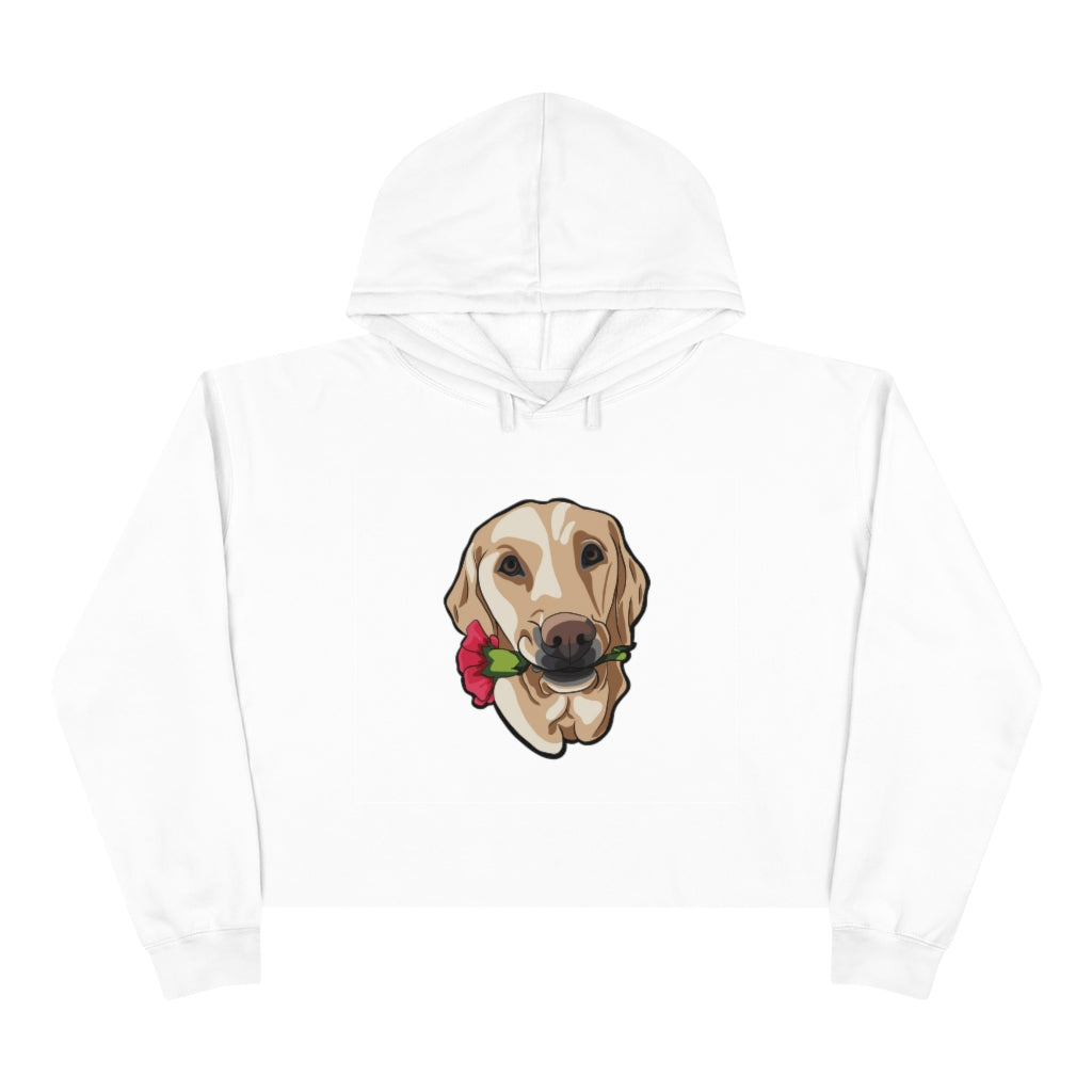 Flower Girl Darby Crop Hoodie