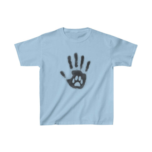 Paw Hand Print Kids Heavy Cotton™ Tee