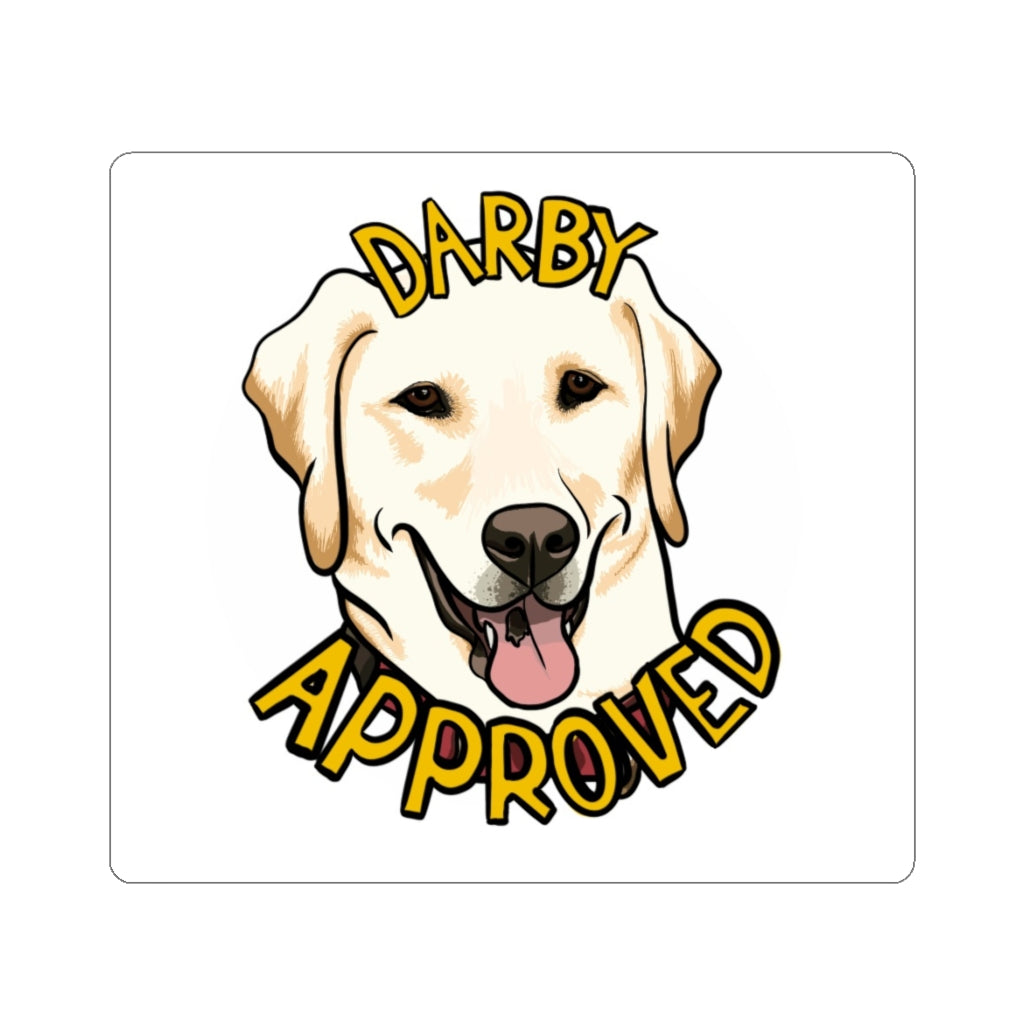 Darby Approved Die-Cut Stickers