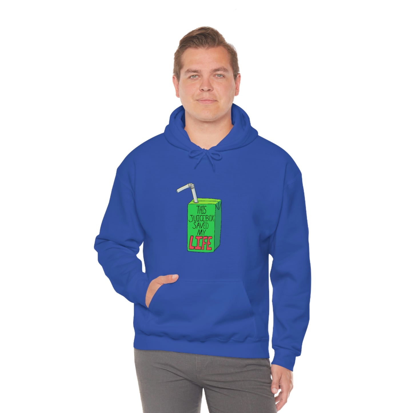 This Juicebox Saved My Life Unisex Heavy Blend™ Hooded Sweatshirt