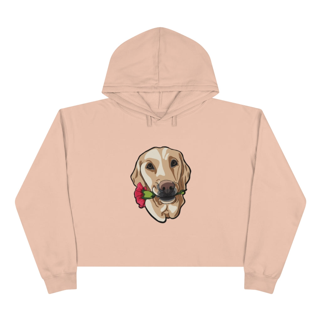 Flower Girl Darby Crop Hoodie