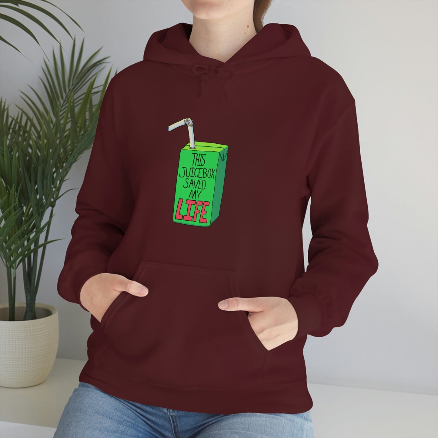 This Juicebox Saved My Life Unisex Heavy Blend™ Hooded Sweatshirt