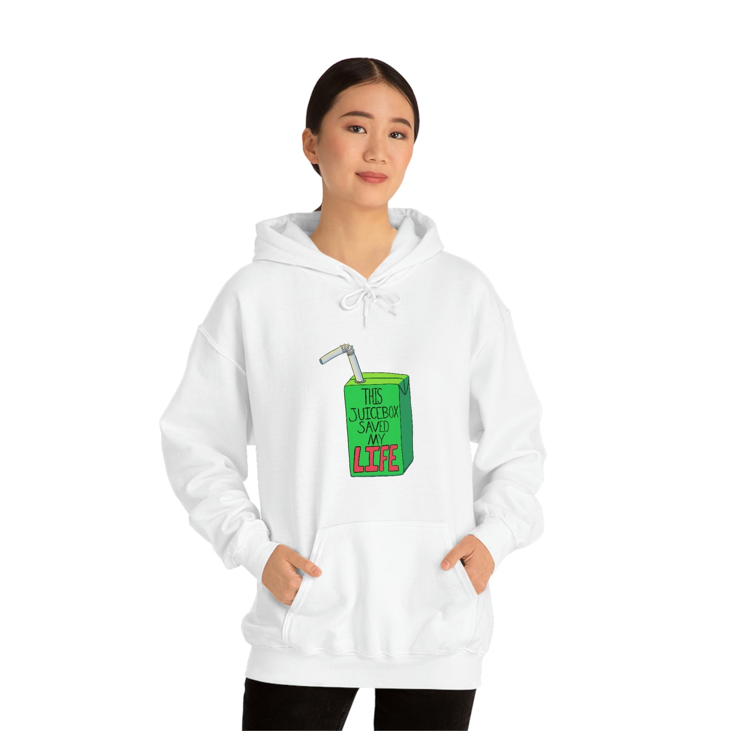 This Juicebox Saved My Life Unisex Heavy Blend™ Hooded Sweatshirt