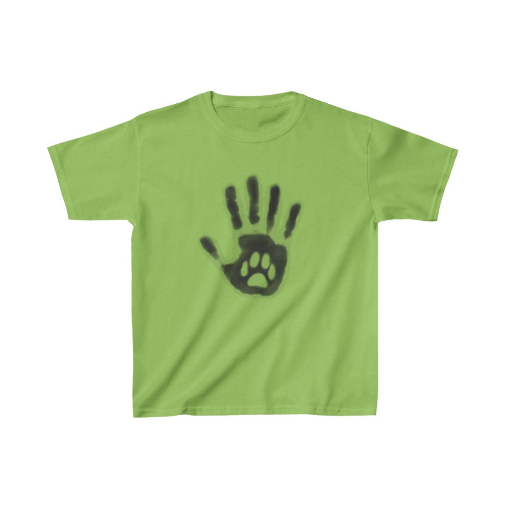 Paw Hand Print Kids Heavy Cotton™ Tee