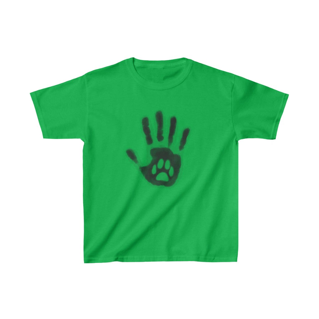 Paw Hand Print Kids Heavy Cotton™ Tee