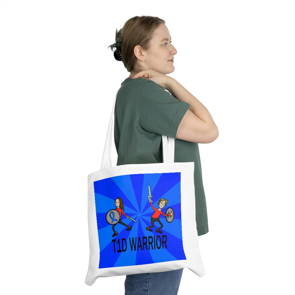 T1D Warrior Shoulder Tote Bag